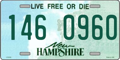 NH license plate 1460960