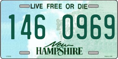NH license plate 1460969