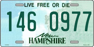 NH license plate 1460977