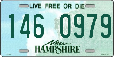 NH license plate 1460979