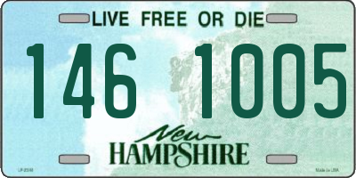 NH license plate 1461005