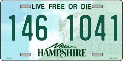 NH license plate 1461041