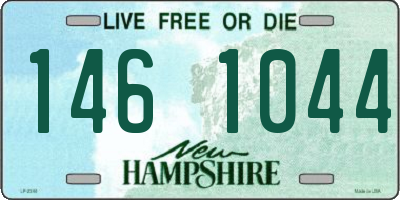 NH license plate 1461044
