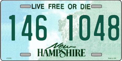 NH license plate 1461048