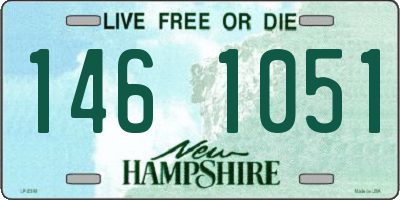 NH license plate 1461051