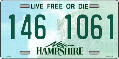 NH license plate 1461061