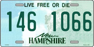 NH license plate 1461066