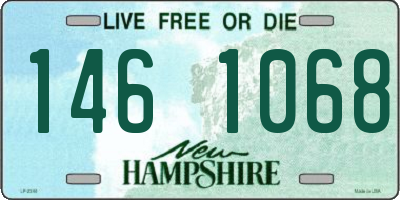 NH license plate 1461068