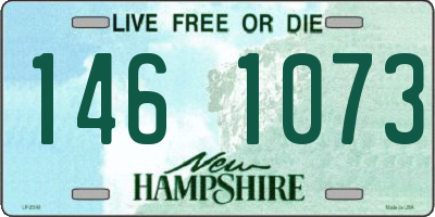 NH license plate 1461073