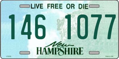 NH license plate 1461077