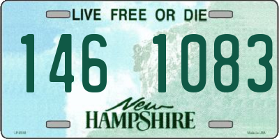 NH license plate 1461083