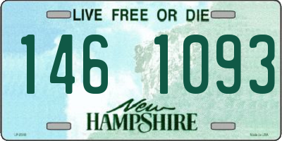 NH license plate 1461093