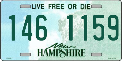 NH license plate 1461159