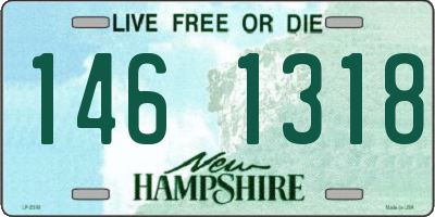 NH license plate 1461318