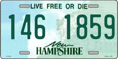 NH license plate 1461859