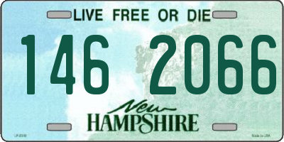 NH license plate 1462066
