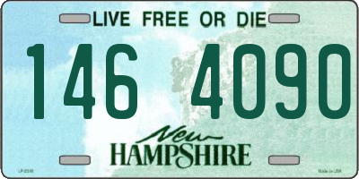 NH license plate 1464090