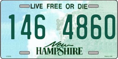 NH license plate 1464860