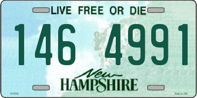 NH license plate 1464991