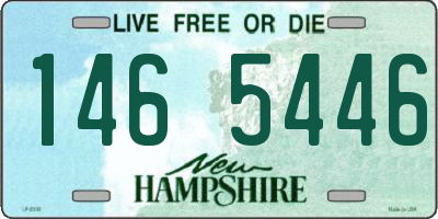 NH license plate 1465446