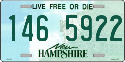 NH license plate 1465922