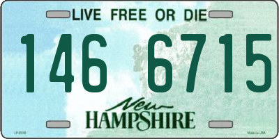 NH license plate 1466715