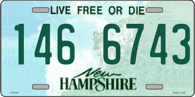 NH license plate 1466743