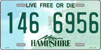 NH license plate 1466956