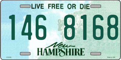 NH license plate 1468168