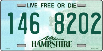 NH license plate 1468202