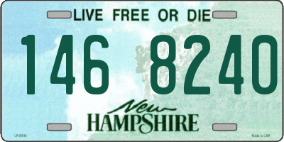 NH license plate 1468240