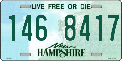 NH license plate 1468417