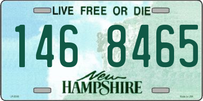 NH license plate 1468465