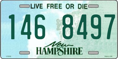 NH license plate 1468497