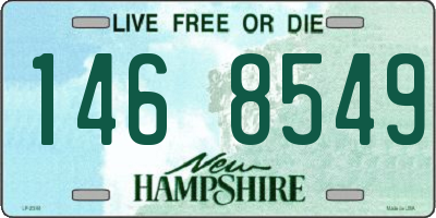NH license plate 1468549