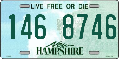 NH license plate 1468746