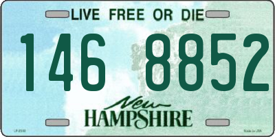 NH license plate 1468852