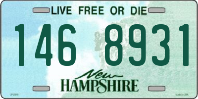 NH license plate 1468931