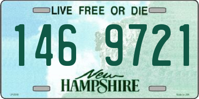 NH license plate 1469721