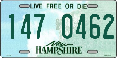 NH license plate 1470462