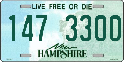 NH license plate 1473300