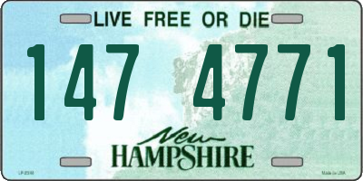NH license plate 1474771