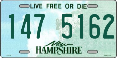 NH license plate 1475162