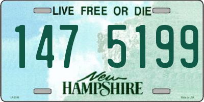 NH license plate 1475199