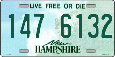 NH license plate 1476132