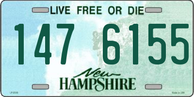 NH license plate 1476155