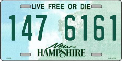NH license plate 1476161