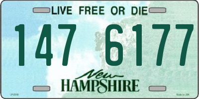 NH license plate 1476177