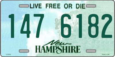 NH license plate 1476182
