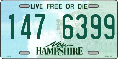 NH license plate 1476399